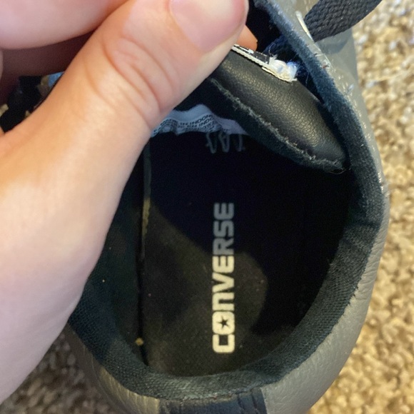 Converse All Star Kids Sneakers Grey Size 13 - Picture 10 of 10